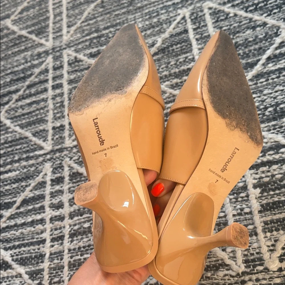 Larroude chic nude